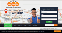 Desktop Screenshot of pawnshops.net